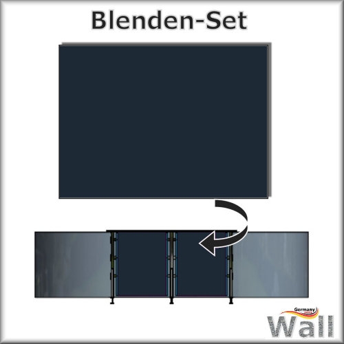 Germany-Pools Wall Blende C Tiefe 1,25 m Edition Poseidon