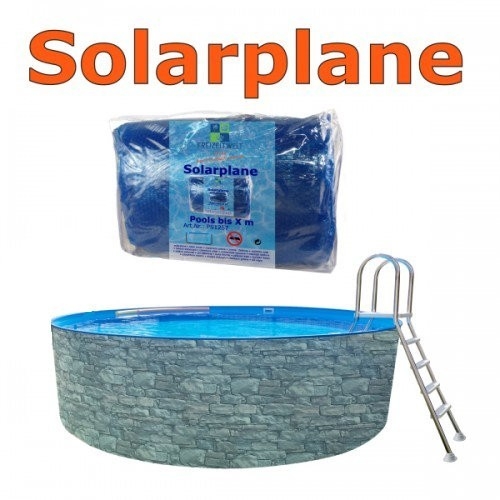Solarplane 8,5 x 4,9 m pool oval 850 x 490 cm Solarfolie