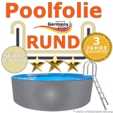 Poolfolie sand 4,00 x 1,25 m x 0,8 Einhängebiese