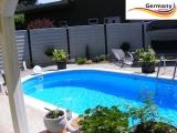 Aluminium Pool 7,00 x 3,50 x 1,50 m Alu Einbaupool