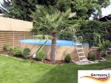 Alupool 4,50 x 1,25 m Aluminium-Pool