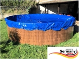 Pool Abdeckplane 3,5 - 3,6 m Poolabdeckung 350 Winterplane rund 360